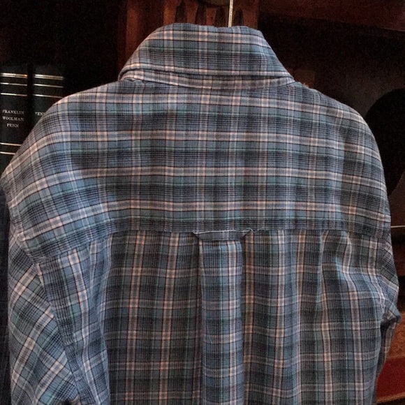 Nice Wash and Wear Wrangler Riata Button Down Shirt Western - Picture 7 of 8